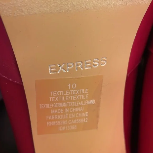 Satin Fuschia Booties by Express - Picture 13 of 16